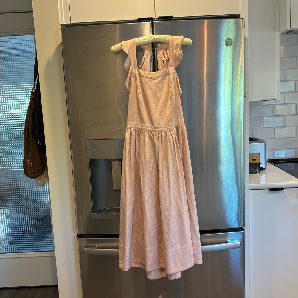 Ulla Johnson Blush link Pinafore dress